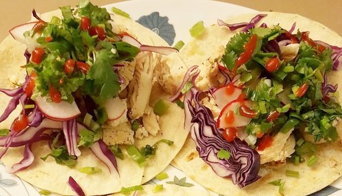 Garlic Herb Chicken Tacos Recipe